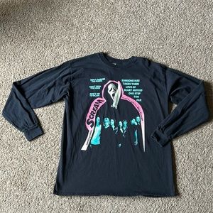 vintage scream longsleeve shirt